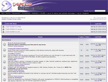 Tablet Screenshot of forums-web2.gentoo.org