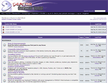 Tablet Screenshot of forums.gentoo.org