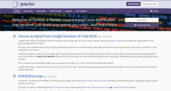 Desktop Screenshot of gentoo.org